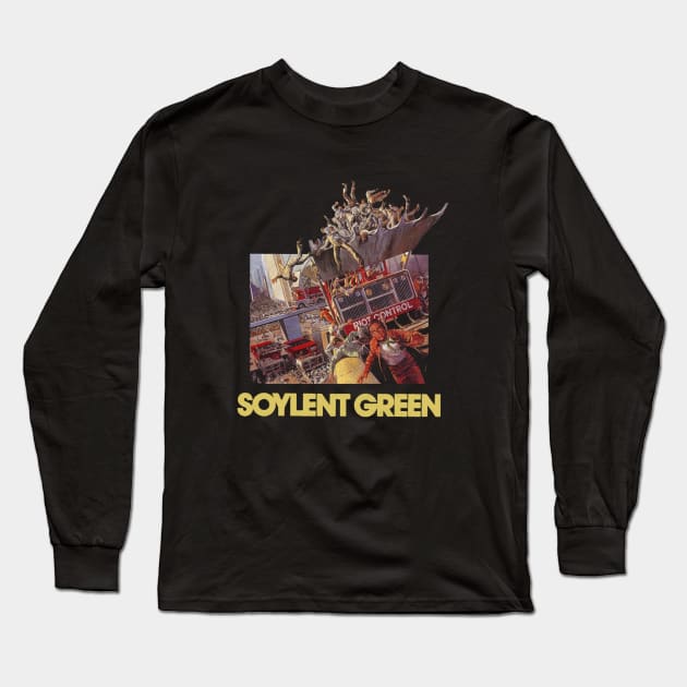 Soylent Green Long Sleeve T-Shirt by DemetriusBalduccilz